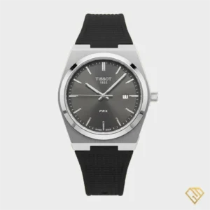 ساعت مچی مردانه تیسوت Tissot PRX با بند سیلیکونی مشکی